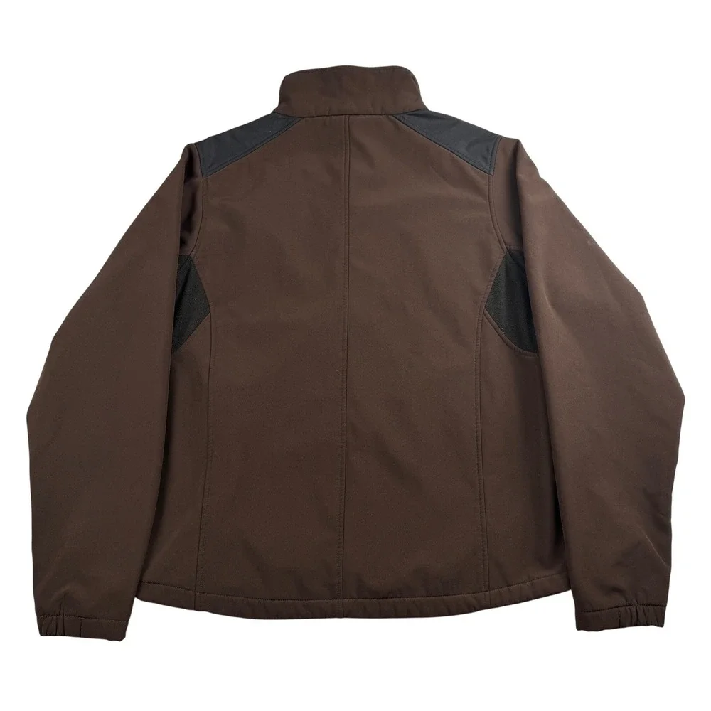 Black Diamond Men's Full Zip Soft Shell Jacket French Roast Brown Medium 189620